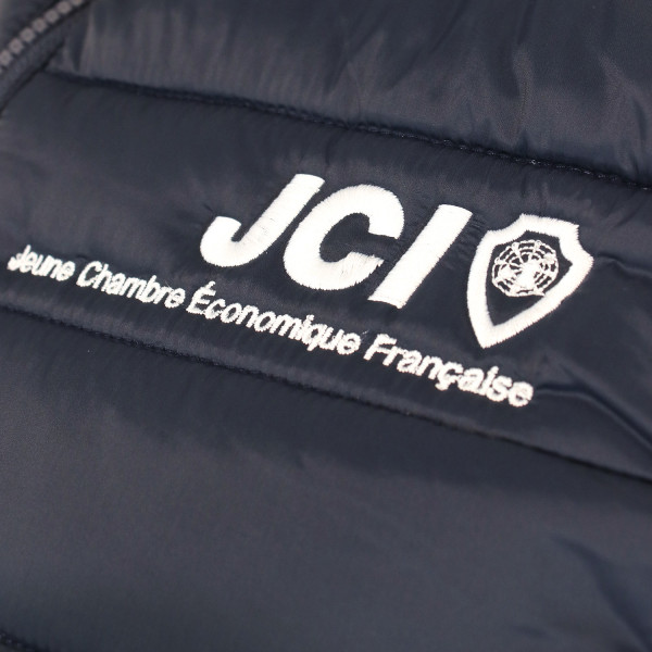 Doudoune sans manches JCI fabriquée en France